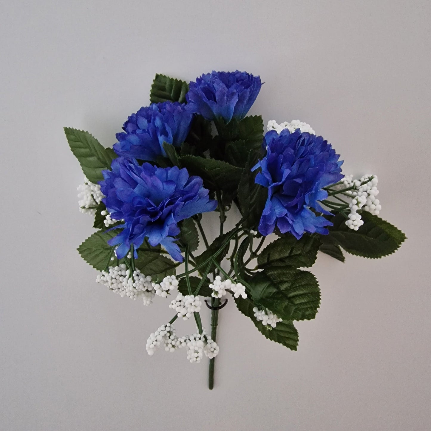 Mini Carnation Bush With Gyp 5 Head - Amor Flowers