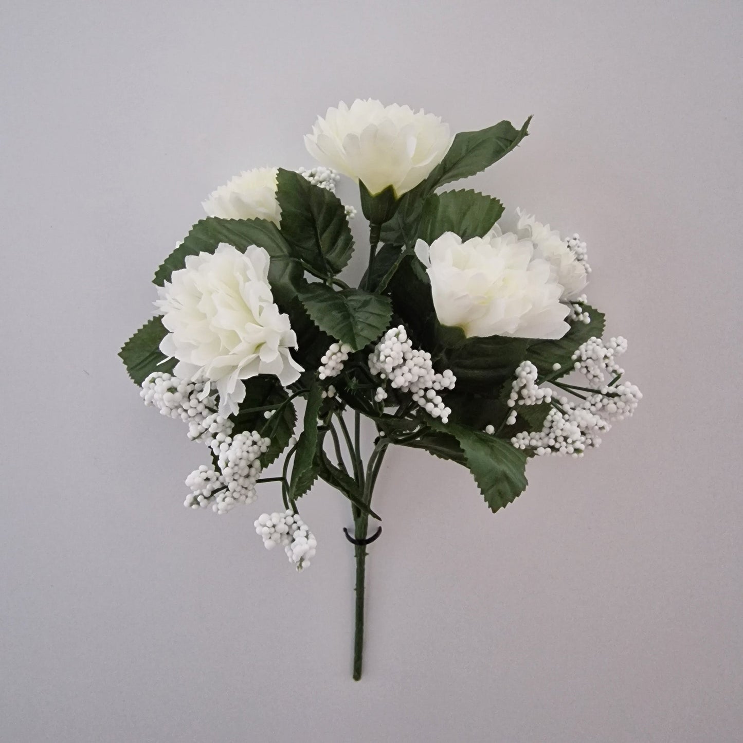 Mini Carnation Bush With Gyp 5 Head - Amor Flowers