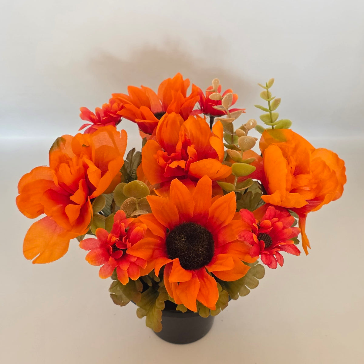 Autumn Memorial Pot - Orange