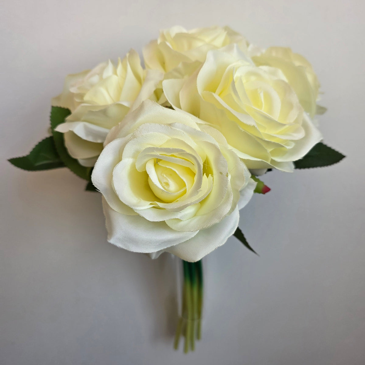 Artificial Rose Bundle – 7 Large Open Heads