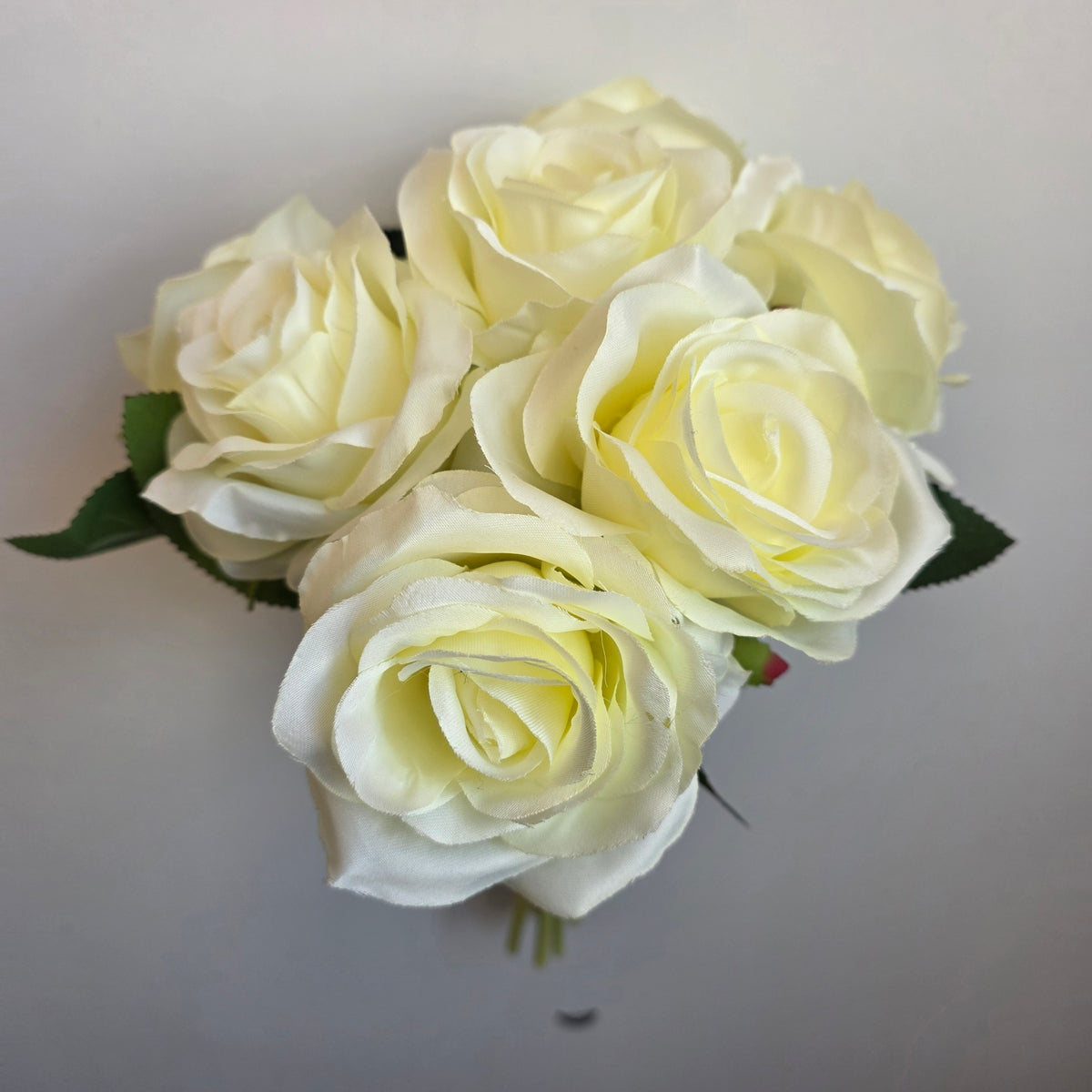 Artificial Rose Bundle – 7 Large Open Heads