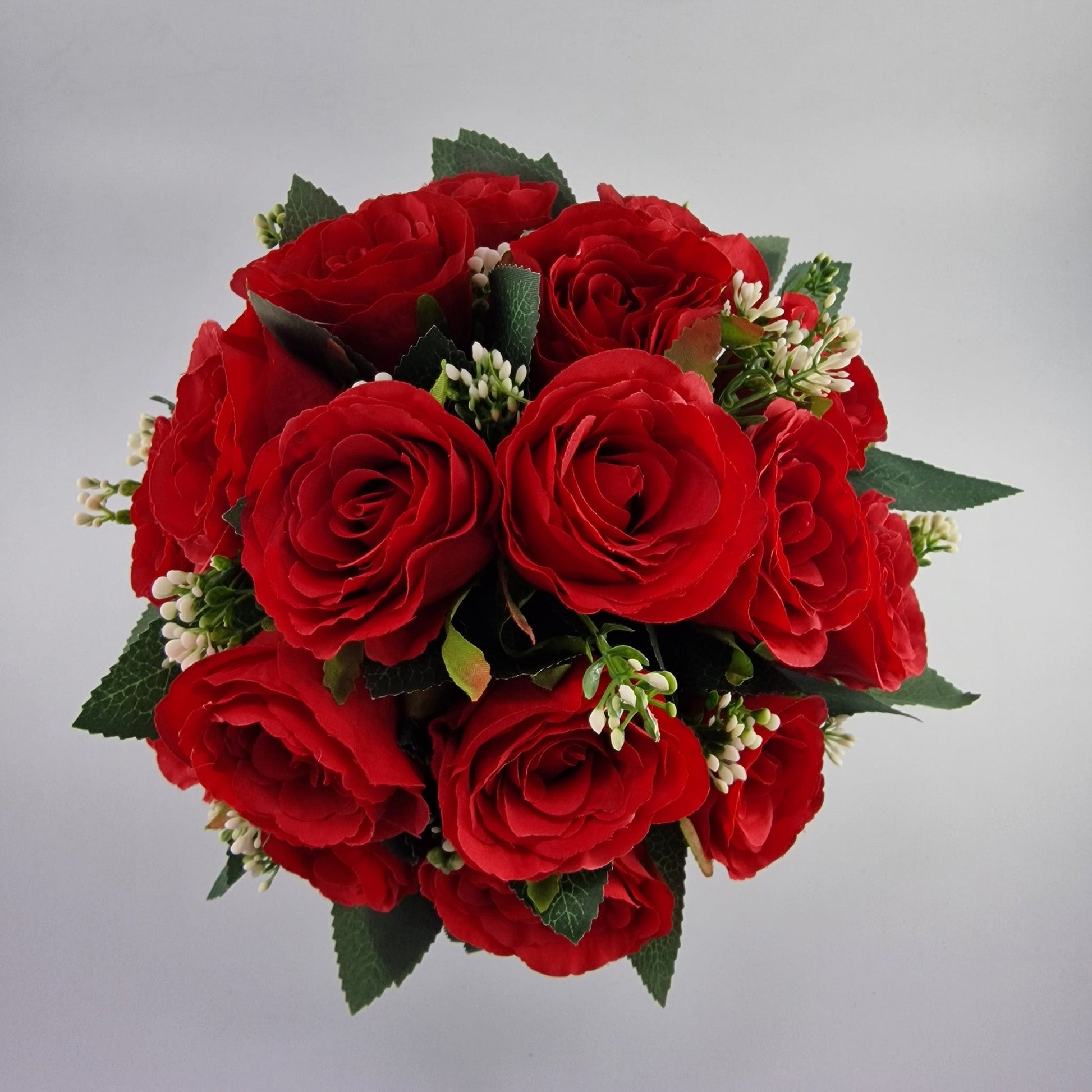 Memorial Pot With Luxury Artificial Flowers Amor Flowers