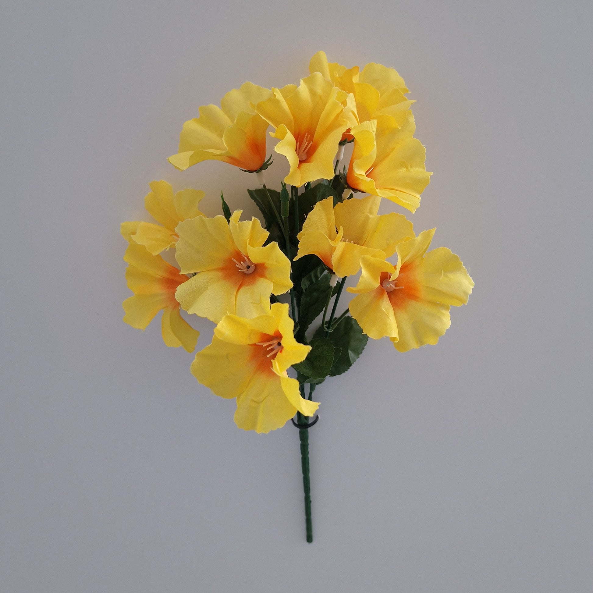Petunia Bush Artificial Silk Bush In 4 Colours - Amor Flowers
