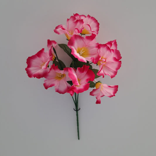 Petunia Bush Artificial Silk Bush In 4 Colours - Amor Flowers