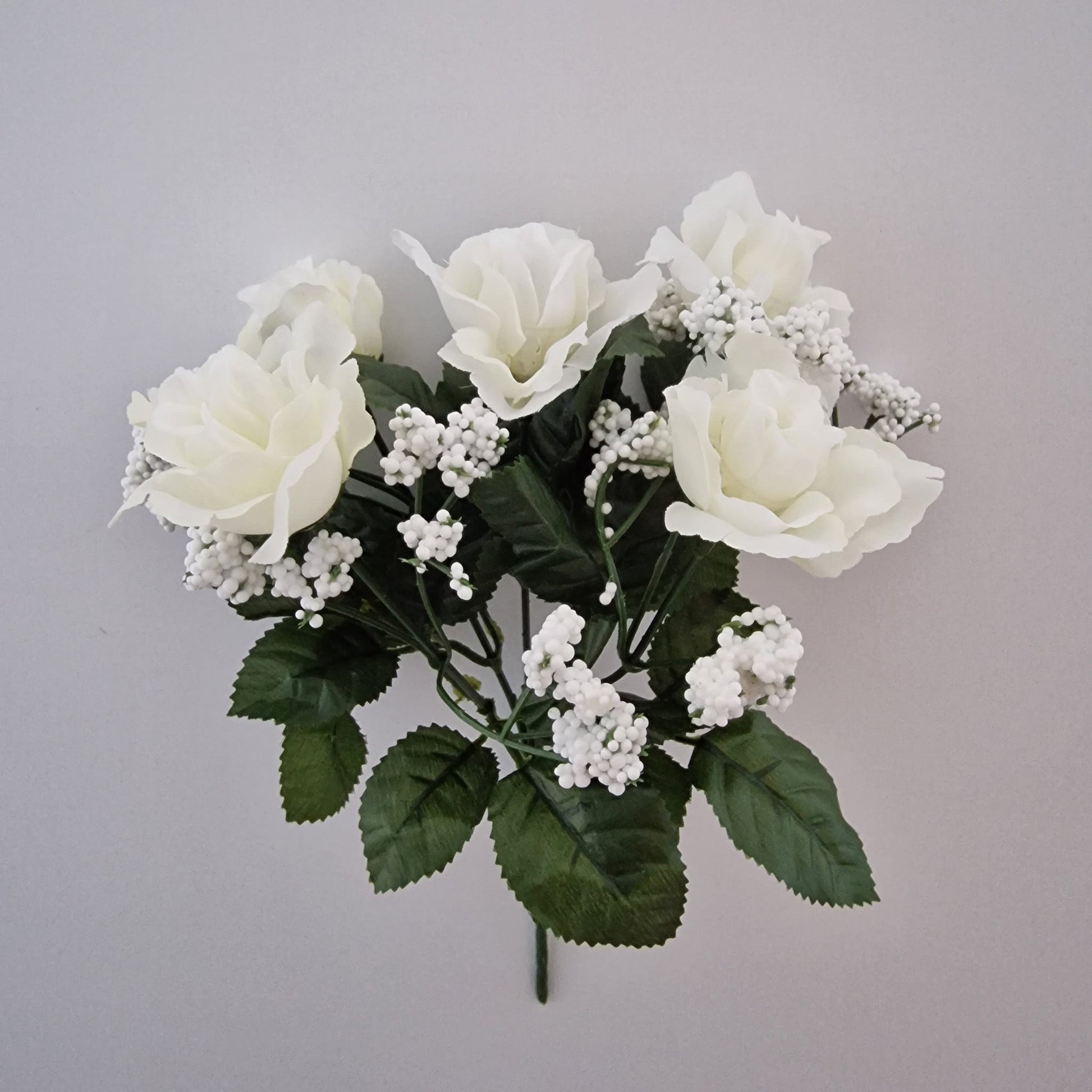 Small Open Rose Bush Gyp In 6 Colours - Amor Flowers