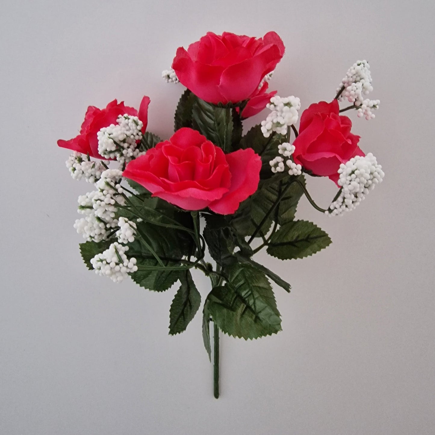 Small Open Rose Bush Gyp In 6 Colours - Amor Flowers
