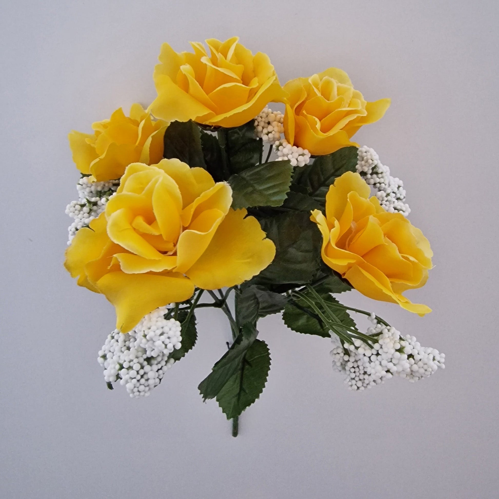 Small Open Rose Bush Gyp In 6 Colours - Amor Flowers