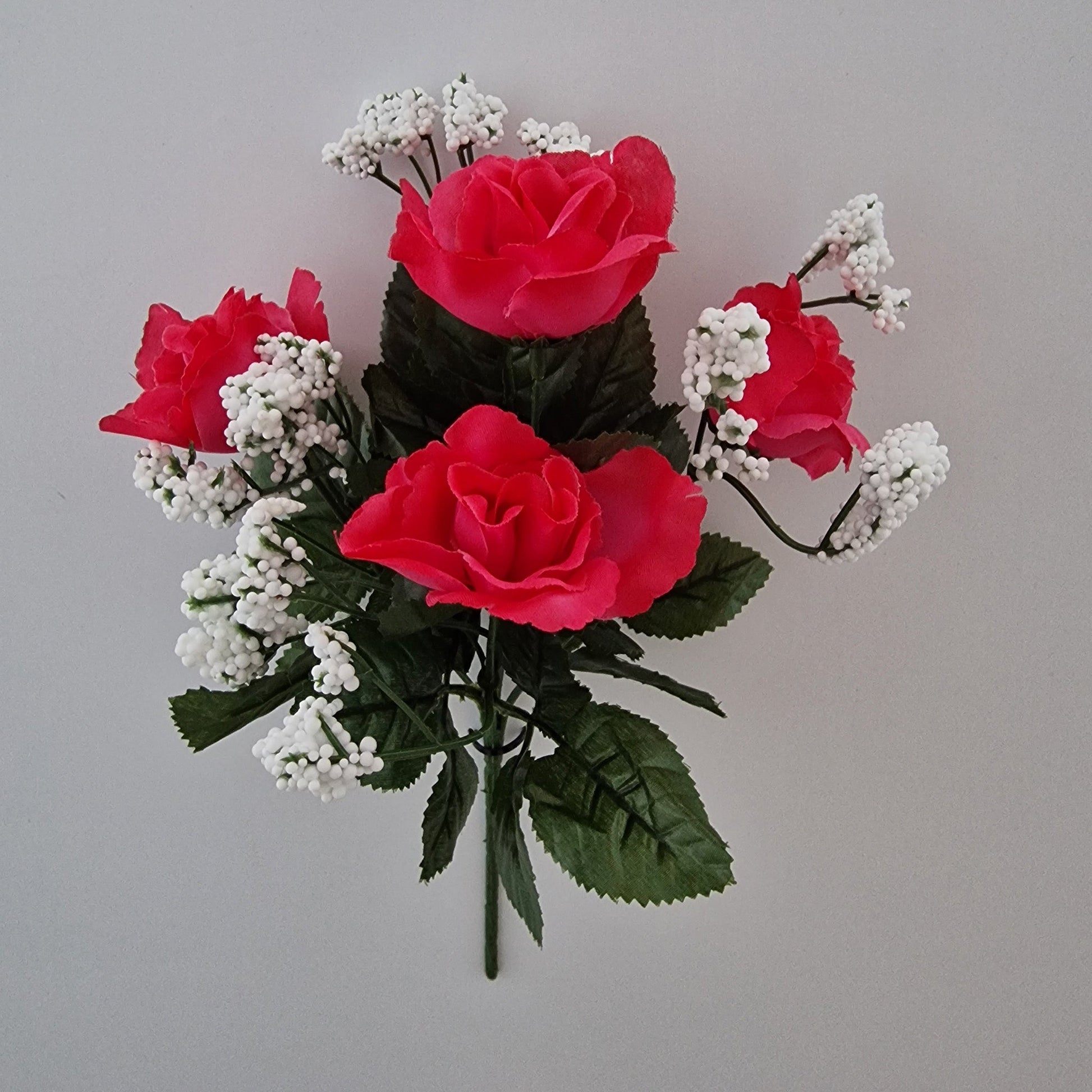 Small Open Rose Bush Gyp In 6 Colours - Amor Flowers