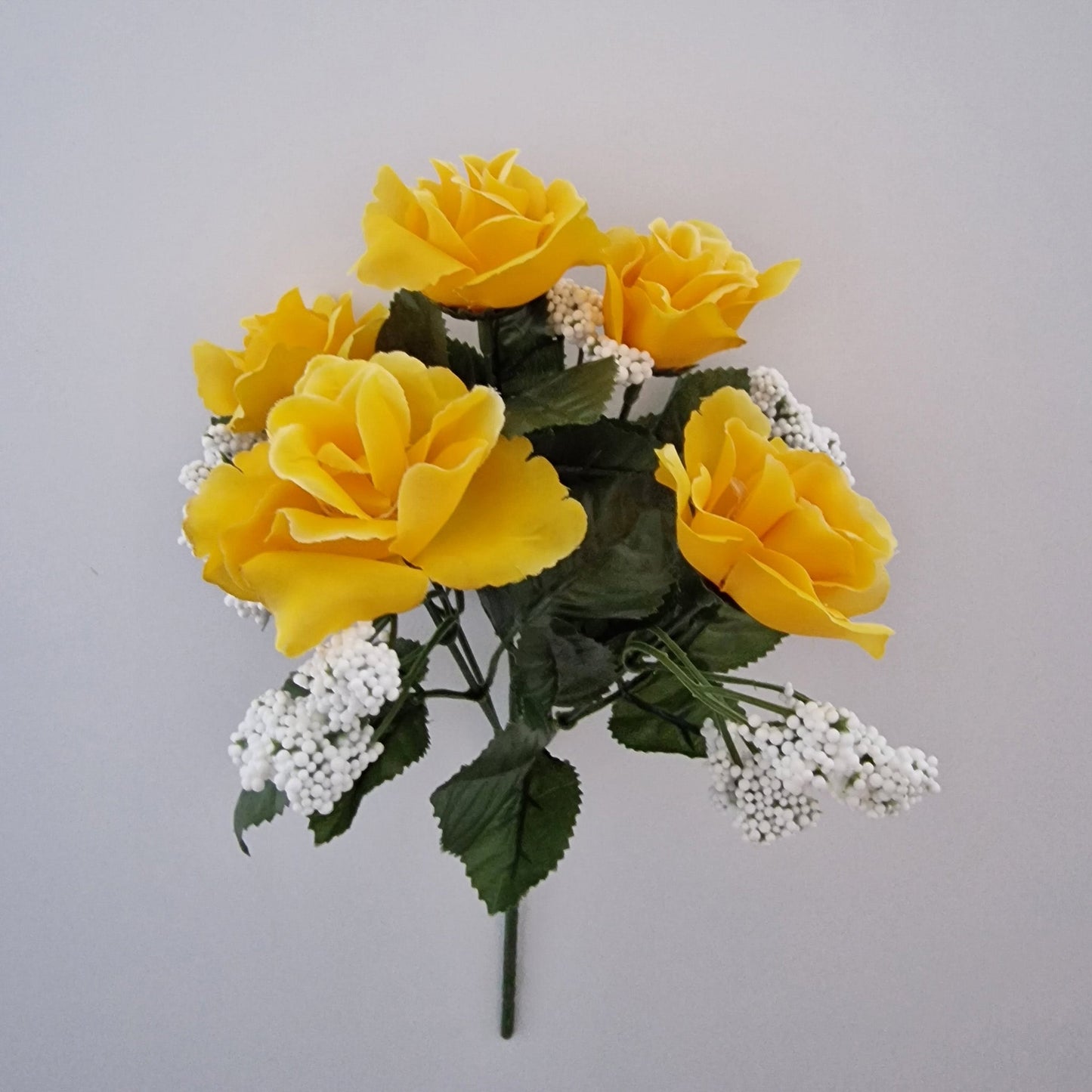 Small Open Rose Bush Gyp In 6 Colours - Amor Flowers