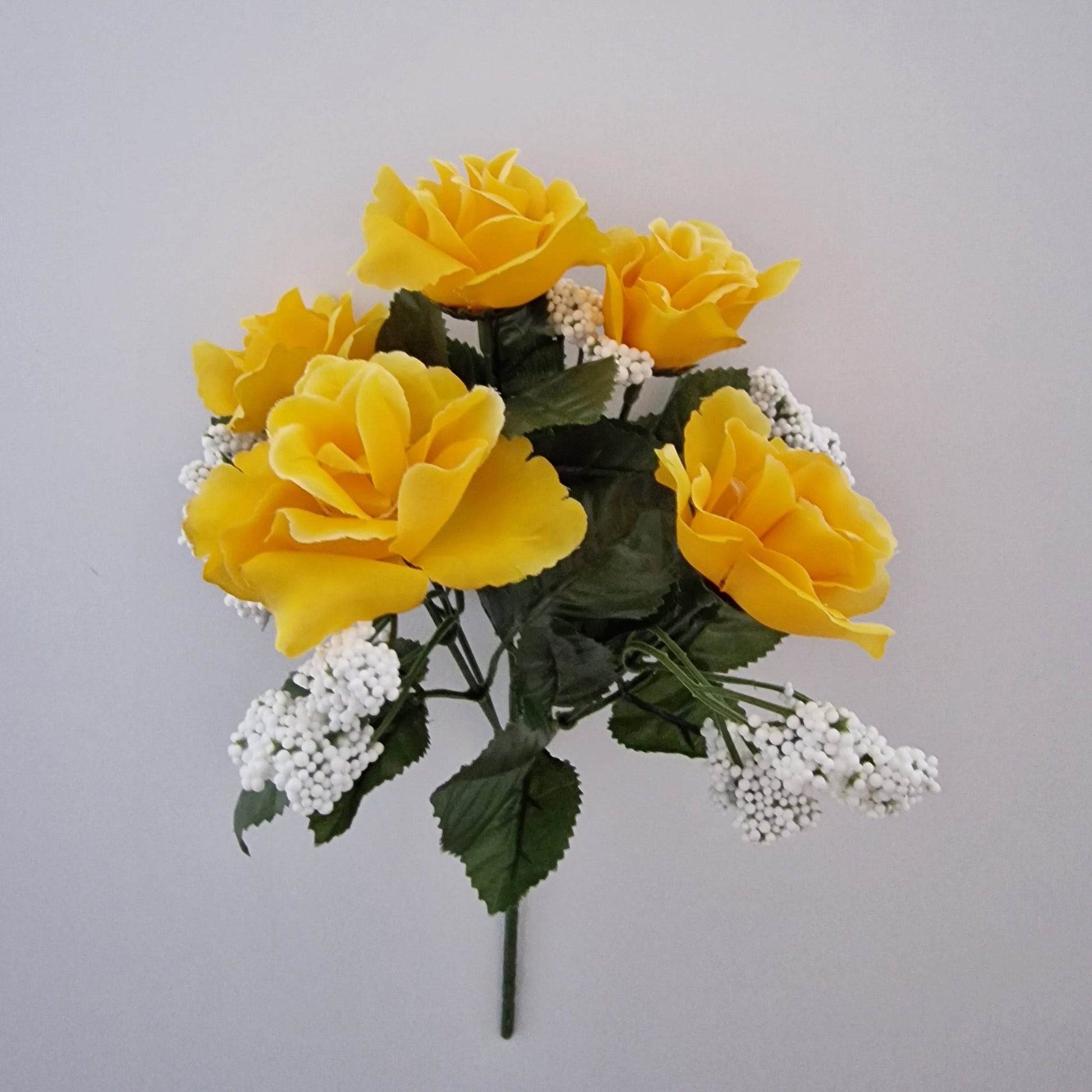 Small Open Rose Bush Gyp In 6 Colours - Amor Flowers